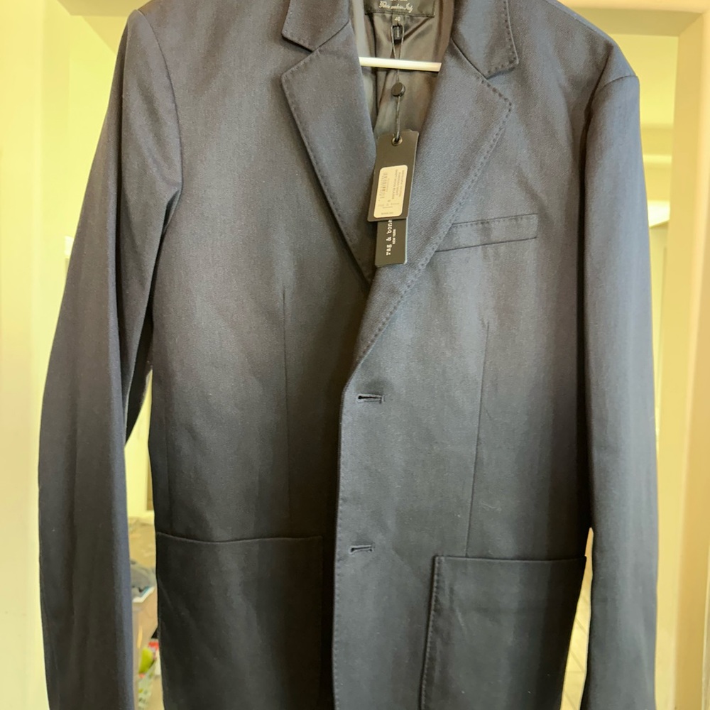 Rag & Bone Men's Black Blazer